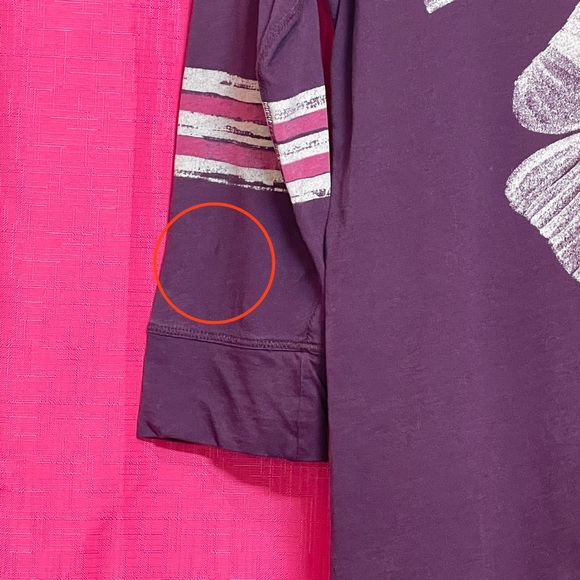 LUCKY BRAND PURPLE CLOVER TSHIRT SIZE M - Picture 7 of 10